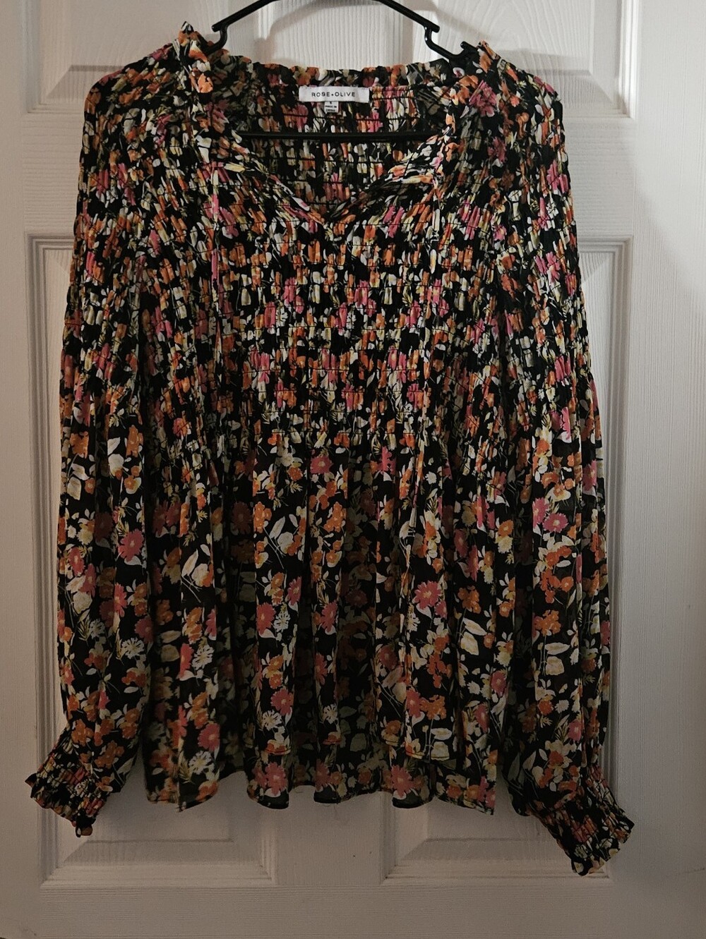Olive & Rose Peasant Blouse